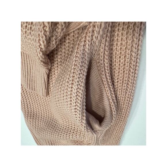 NEW CCK Style Wool-Blend Cardigan M/38 Pink Open Front Long Sleeve Pocket NWT - Picture 11 of 11